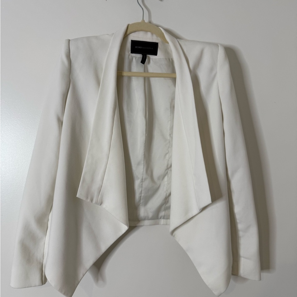 BCBGMaxAzria Cream Women's Blazer